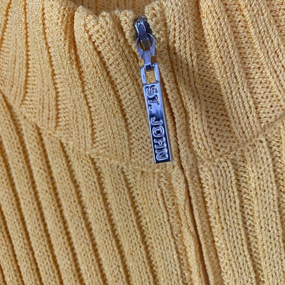 St. John Sport Wool /rayon Zip Sweater – Size L